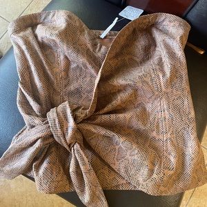 NWT Free People wrap top sz S
